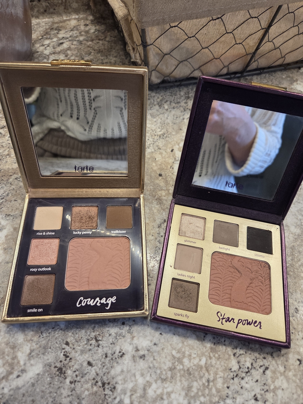tarte Double Duty Beauty- Courage & Star Power Palette Duo (Day And Night)